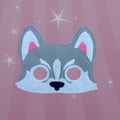Husky Felt Mask | Kids Dog Costume & Dress-Up Mask